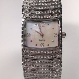 Joan Rivers Elegant Silver Quartz Women's Watch